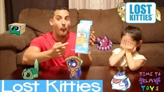 Alivia Opens Up A Carton of Lost Kitties - Time To Play Toys