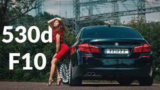 Bmw 530d (F10) POV Acceleration 0-100km/h+chip