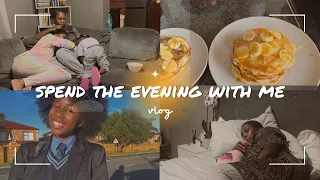 VLOG | Single Mom Of 2 Night Routine | Cooking | School Runs | Family Time