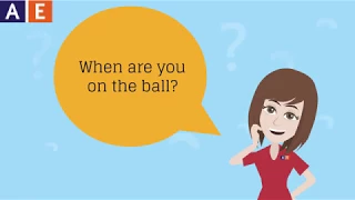 American English Idioms: On the Ball