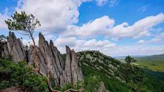 Национальный парк Таганай. 2/3. Белый ключ. Двуглавая сопка. Красивые горы. Урал серия 7