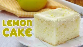 SOFT AND FLUFFY LEMON CAKE | Easy Recipe | Homemade | Baking Cherry