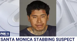 Man stabs 2 people unprovoked in Santa Monica, police say