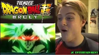 Dragon Ball Super: Broly Movie Trailer English Dub Reveal Exclusive Comic Con 2018 Reaction!!