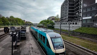 Trainspotting: Arriva forlader Aarhus H mod Herning