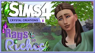 💎 Rags to Riches Challenge | The Sims 4 Crystal Creations | Part 5 💍