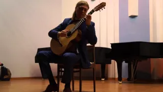 Roman Zorkin plays Two preludes & Vals 4 by A.Barrios