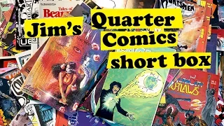 Jim's Quarter Comics short box