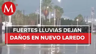 En Nuevo Laredo, Tamaulipas se reporta 3 muertos tras fuertes lluvias