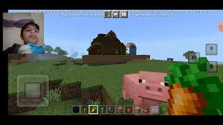 minecraft  episode  one with masha and the bear house -Ayaat gamer