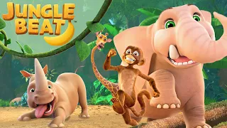Tag! You're Toast! | Jungle Beat: Munki and Trunk | Kids Animation 2022