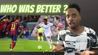 A CHELSEA FAN REACTS to | Vinicius Jr vs Neymar Jr - Who Was Better at 21? |