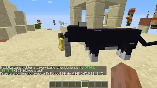 jak znaleźć wioske villagerów w minecraft