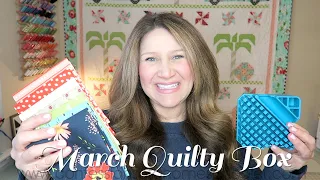 March 2019 Quilty Box // UNBOXING!!