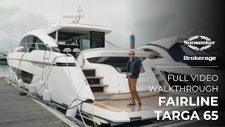 Fairline Targa 65 "VALENTINO" | Full Video Walkthrough