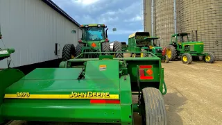 Deere Power Hay Silo Refill!