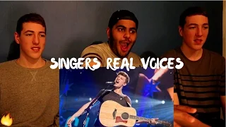 SINGERS REAL VOICES (WITHOUT AUTO-TUNE) REACTION!