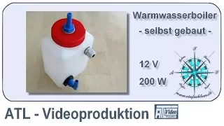 12V Warmwasserboiler