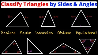 Classifying Triangles by Their Sides & Angles | Geometry | Eat Pi