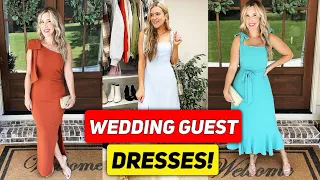 5 Best Long Formal Wedding Guest Dress On Amazon | Women's One Shoulder Cocktail Dress