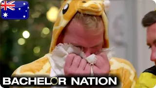 Jarrod Cries In A Onesie Over His Childhood Blankie | The Bachelorette Australia