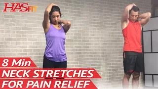 8 Min Neck Stretches for Neck Pain Relief Exercises