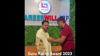 Guru Ratna Award 2023 || Rashid Sir || Rakesh Sir || Careerwill App