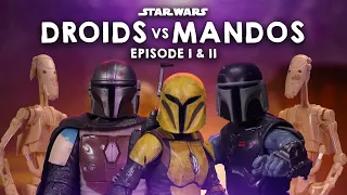 Droids vs Mandos - A Star Wars Stop Motion Short Film