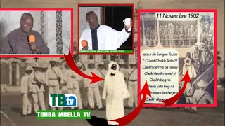 11 NOVEMBRE 1902 RETOUR DE l'exil  CHEIKHE AHMADOU BAMBA KHADIMOUL RASOUL