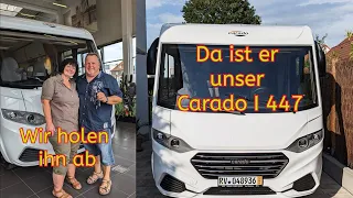 Wir holen unseren Carado I447 in Bad Waldsee ab                                            Vlog27/23