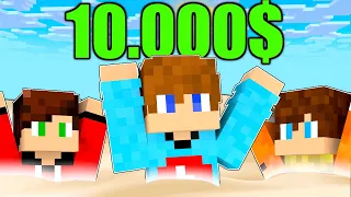 OSTATNI ŻYWY w RUCHOMYCH PIASKACH WYGRYWA 10.000$ w Minecraft z SmileSlow i Sebek!