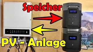 Speicher für PV Anlage ohne Elektriker einfach selbst Nachrüsten