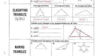 Classify Triangles