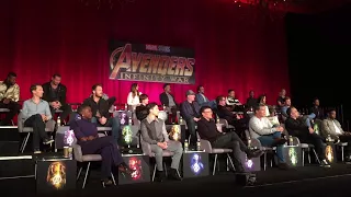 Avengers: Infinity War press conference