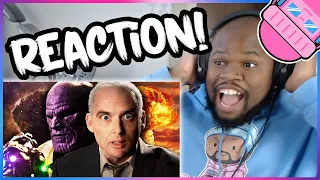 Thanos vs J Robert Oppenheimer. Epic Rap Battles of History Reaction