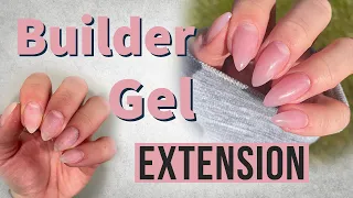 HOW TO: EXTEND NAILS WITH BUILDER GEL AND FORMS | Tutorial