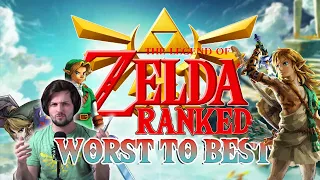 Every Zelda Game RANKED