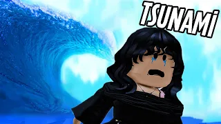 ROBLOX TSUNAMI'de HAYATTA KALABİLECEK MİYİZ?