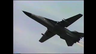 1995 LONDON INTERNATIONAL AIRSHOW - DEPARTURES (JUNE 4/5/'95) (See description for time stamps)