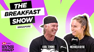 The Great Breakfast Debate ft Michaela Blyde |  The Breakfast Show | HSBC SVNS 2023-24