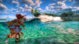 Beach Water Graphics | Stunning Visuals | Horizon Forbidden West