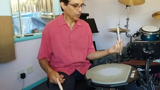 Drum Lesson: Relaxation 3: Traditional Grip Left Hand Bounce Exercise