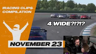 November 23 | iRacing Clips Compilation