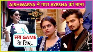 Aishwarya Sharma Taunts Ayesha Khan & Munawar Faruqui Says Wo Log Sab Game Ke LIYE