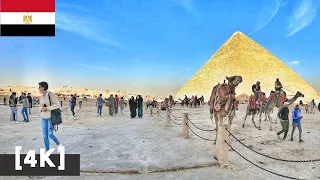 WALKING AROUND THE PYRAMIDS OF EGYPT