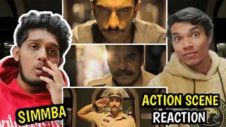 SIMMBA| ACTION SCENE REACTION|RANVEER SINGH|SARA ALI KHAN|ASHUTOSH RANA|SONU SOOD|ROHIT SHETTY.