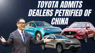 Toyota tells dealers it has better cars than BYD after they complain daily!