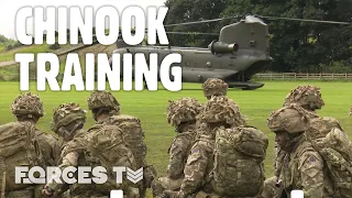 Trainee Recruits At Catterick Undergo UNEXPECTED Lesson In Chinook Helicopters 🚁 | Forces TV