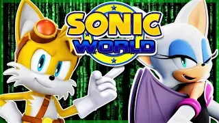Tails and Rouge Play Sonic World  | Secret Agents!