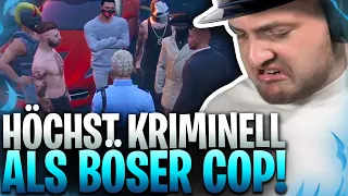 😎😨EIGENE GANG gegründet & BANKRAUB planen?! | ICH werde BÖSER Cop in GTA 5 Roleplay!